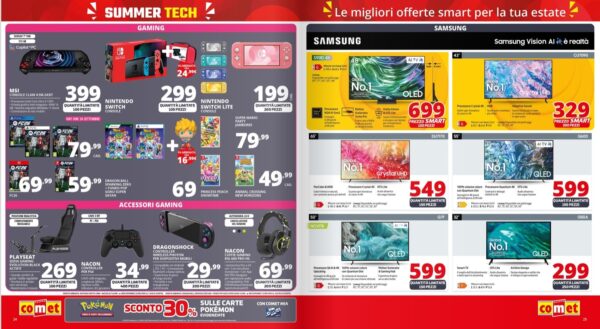 comet - immagine 13 comet volantino summer tech