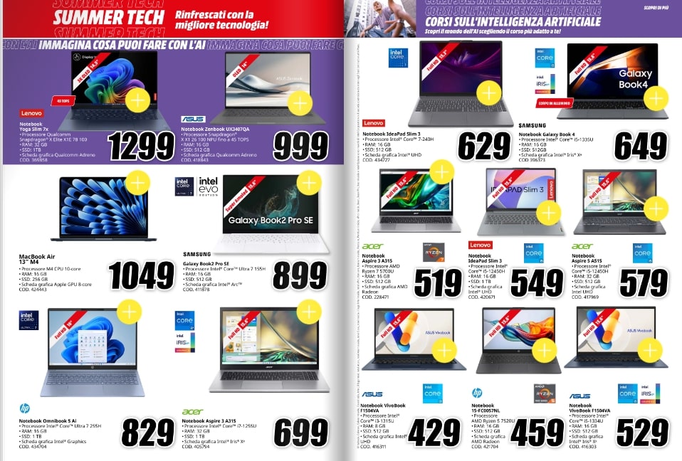 Screenshot MediaWorld Summer Tech