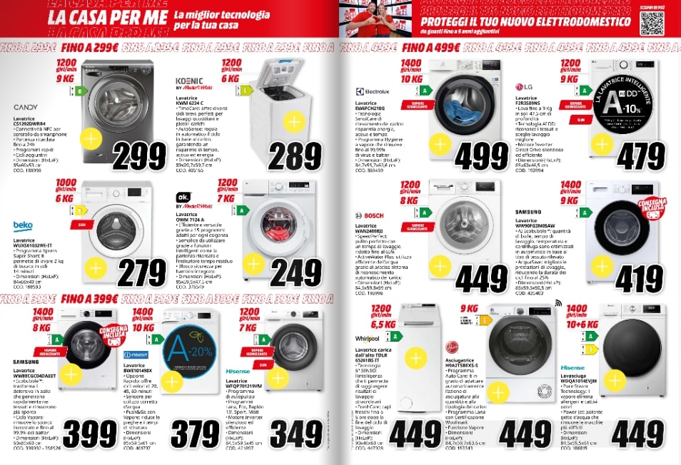 Screenshot mediaworld la casa per me volantino