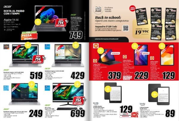mediaworld - specifiche volantino mediaworld