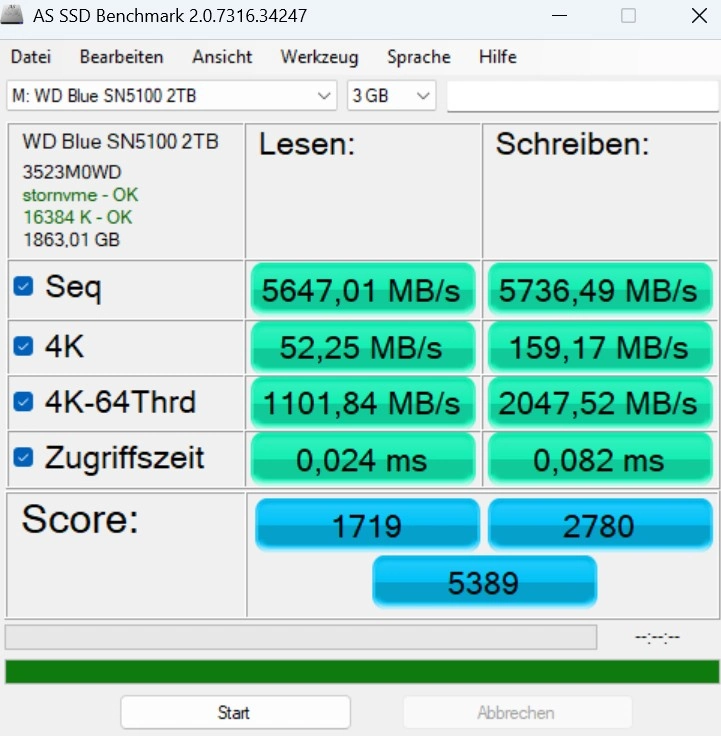 Screenshot 2025-08-27 142658 WD Blue SN5100 - specifiche