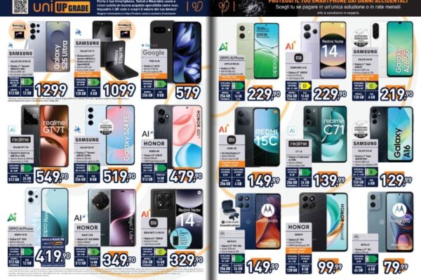 unieuro - utilizzo volantino unieuro
