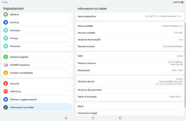 HUAWEI MatePad 11.5 2025 - immagine 37