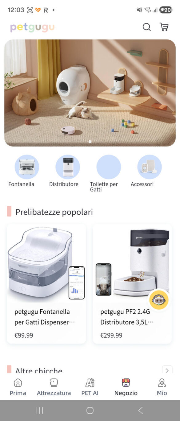 Screenshot_20250829_120313_petguguPETGUGU PF1 la fontanella definitiva e Smart Wifi per il tuo gatto
