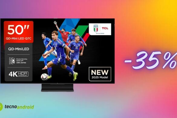 TV TCL QLED da 50″ a prezzo shock: su Amazon scontata del 35%