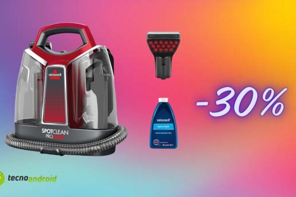 Lavatappeti Bissell SpotClean ProHeat su Amazon con un incredibile sconto del 30%