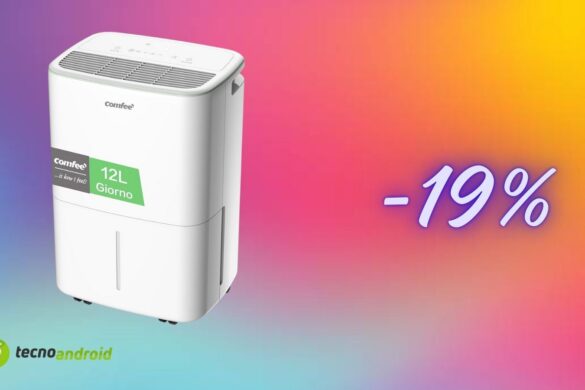 Deumidificatore Comfee in offerta bomba: lo sconto Amazon fa crollare il prezzo