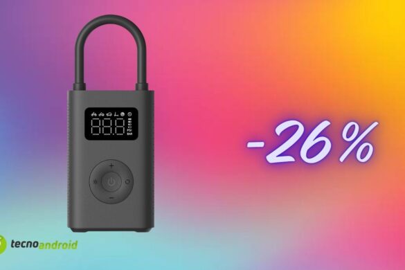 Compressore portatile Xiaomi imperdibile: Amazon ve lo regala a questo prezzo