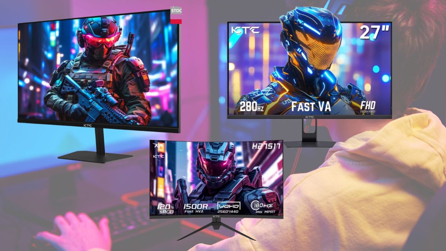 KTC lancia splendide offerte sui monitor da gaming: prezzi sempre più bassi