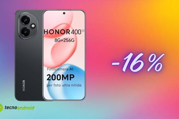 HONOR 400 con uno sconto del 16%: solo oggi con l’offerta a tempo Amazon