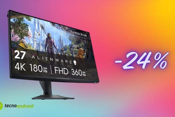 Monitor Alienware 27″ 4K UHD a prezzo bomba: sconto Amazon di oltre 100 euro