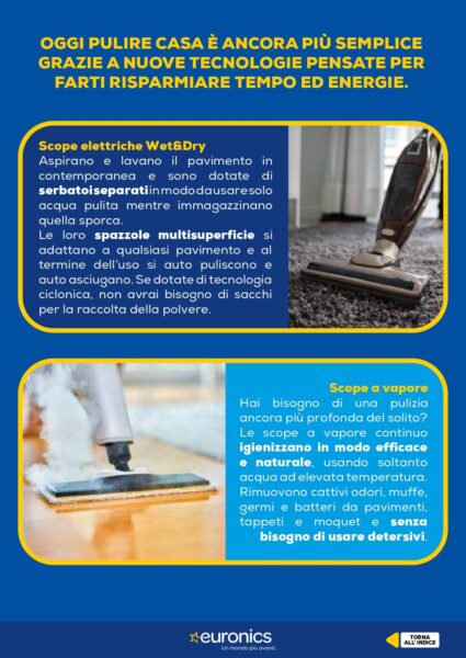 euronics - design nics volantino piccoli elettrodomestici