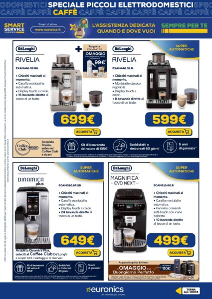 euronics - immagine 18 nics volantino piccoli elettrodomestici