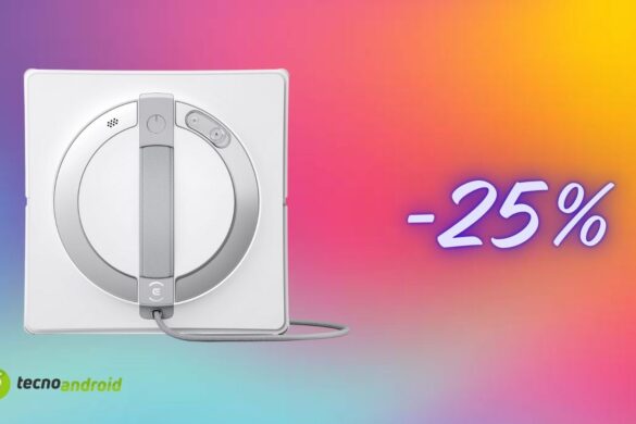 Robot lavavetri ECOVACS W2 a un prezzo shock con lo sconto Amazon del 25%
