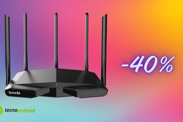 Router Tenda RX27 Pro WiFi 6E a prezzo shock: lo sconto Amazon è del 40%