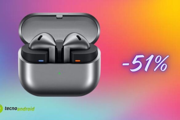Samsung Galaxy Buds 3 imperdibili: oggi Amazon li sconta del 51%
