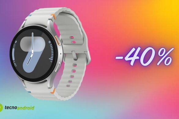 Samsung Galaxy Watch 7 con incredibile sconto del 40% su Amazon