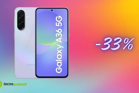 Samsung Galaxy A36 5G a prezzo bomba: approfittate del -33% proposto da Amazon