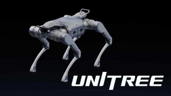 Unitree A2 è un cane robot agile e resistente, capace di saltare, trasportare carichi e operare in ambienti estremi con sensori avanzati.