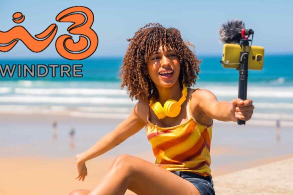 WindTre: 200 giga, minuti illimitati e 200 SMS a 10,99 € al mese