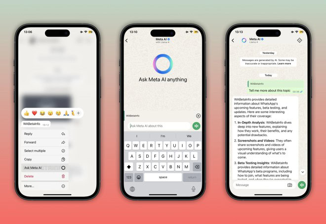 È arrivata un'altra novità su WhatsApp che almeno per il momento sembra essere disponibile solo ed unicamente nelle beta. È arrivata un'altra novità su WhatsApp che almeno per il momento sembra essere disponibile solo ed unicamente nelle beta.
