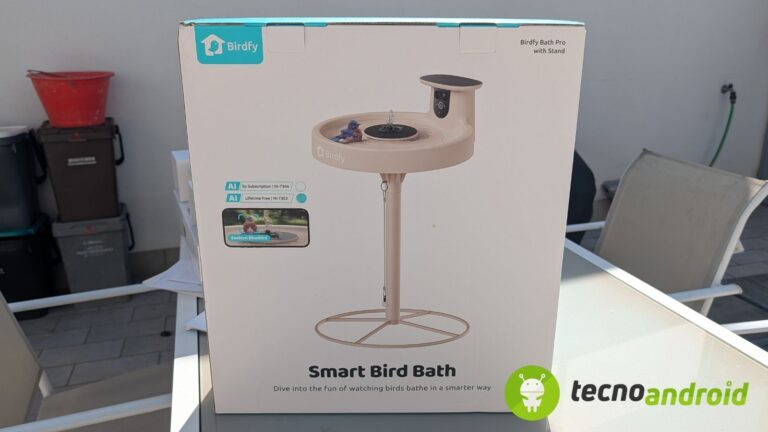 fontana - design Birdfy Bath Pro: la fontana intelligente per uccelli con AI | RECENSIONE