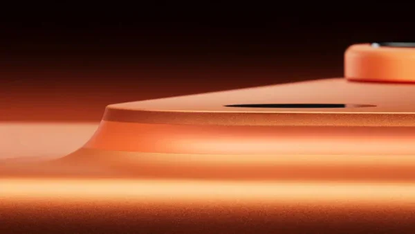 iPhone 17 Pro Max Arancione Cosmico design