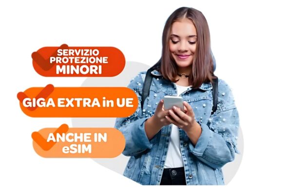 WindTre SIM Under 14: 150GN in 5G e sicurezza per i più giovani