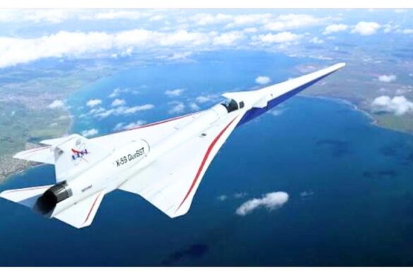 X-59 di NASA, il jet supersonico più silenzioso che mai