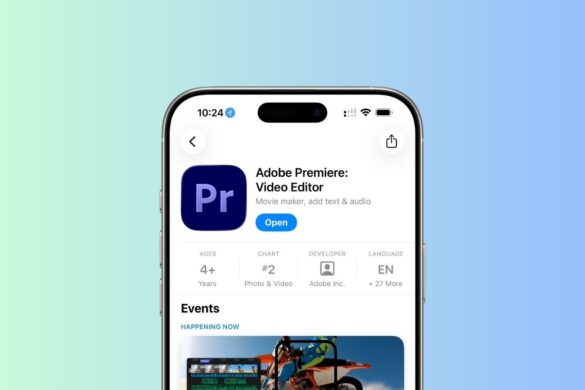 Adobe Premiere arriva su iPhone: editing video gratuito con funzioni AI