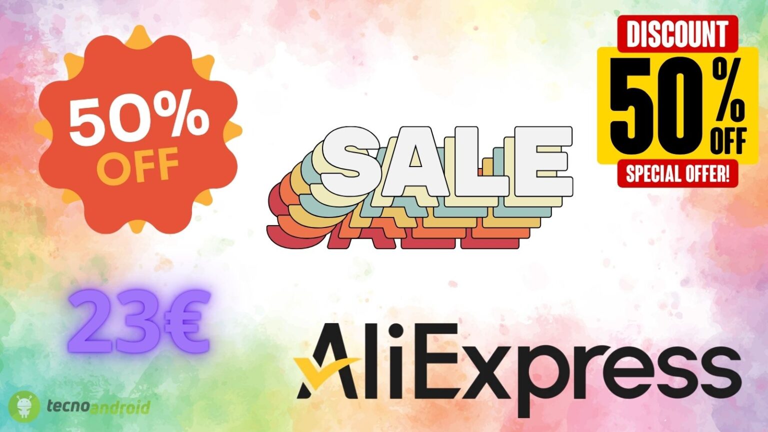 AliExpress, tanti sconti per tutti solo oggi: ecco i migliori