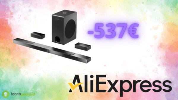 AliExpress fa un regalo a tutti: una Soundbar a basso prezzo