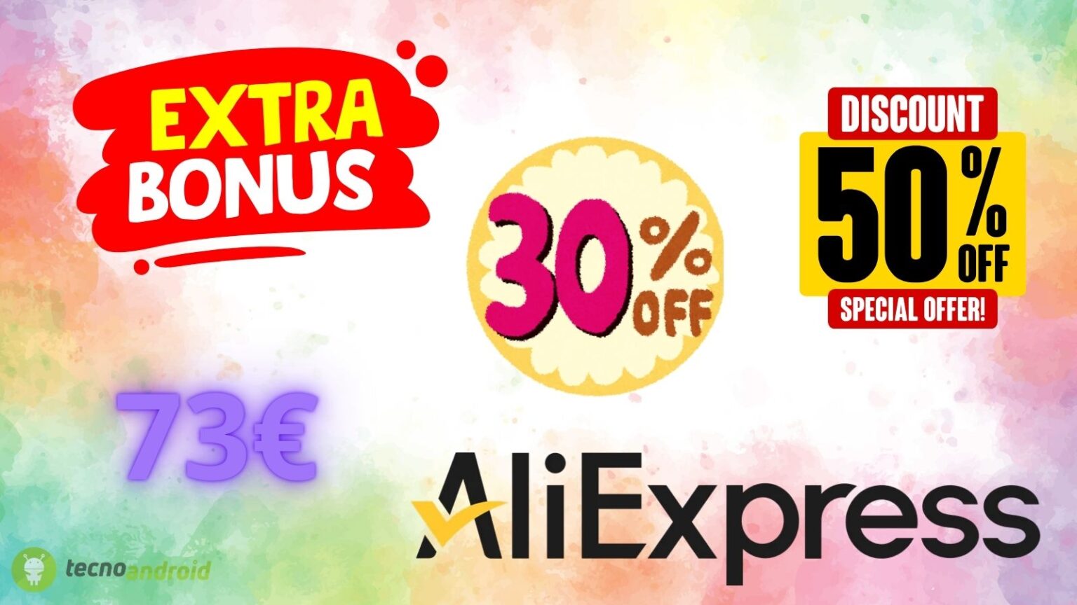 AliExpress, sconti con i prezzi al 50%: la lista definitiva