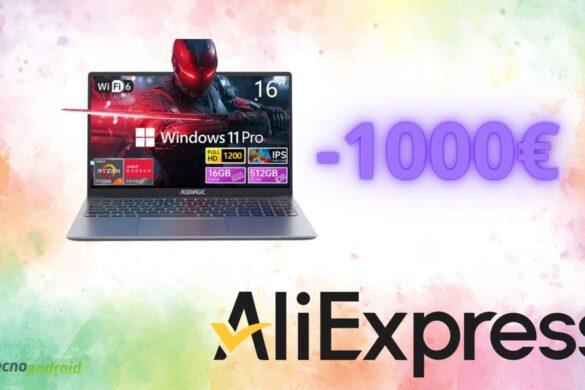 Notebook Windows a prezzo da SALDO su AliExpress: lo sconto è valido per poco