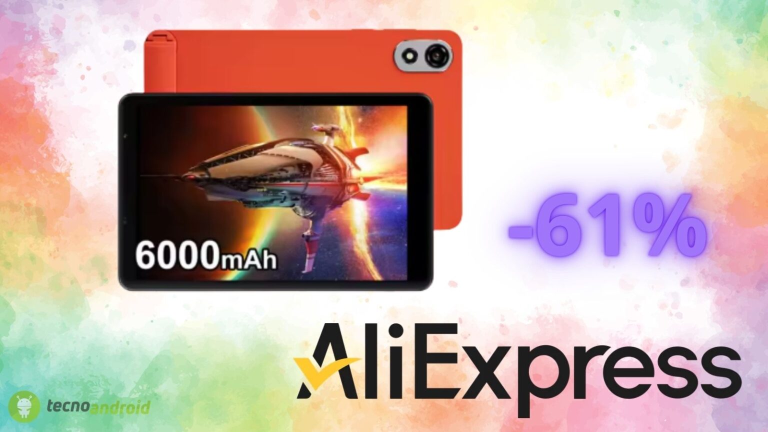 Solo 120 euro per questo tablet Android su AliExpress