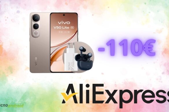 Vivo V50 Lite è scontato di 100 euro su AliExpress: acquistatelo qui