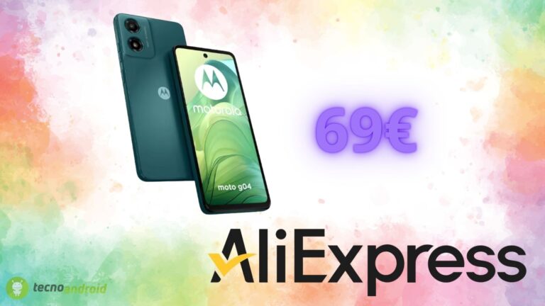 AliExpress: sconto da non perdere sul Motorola G04, costa solo 69€