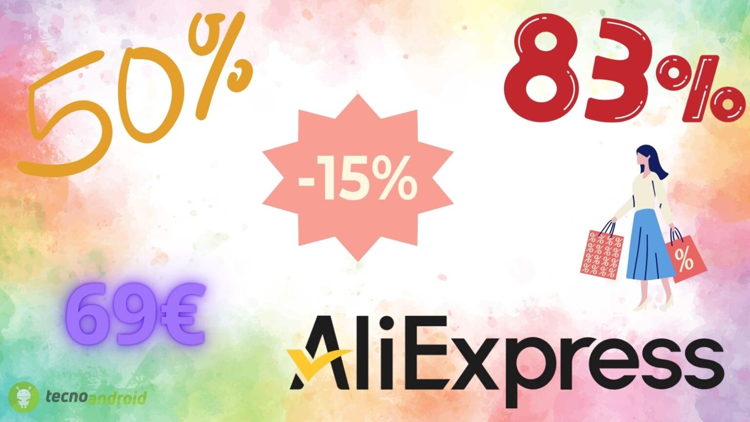 AliExpress spezza tutti i prezzi: ecco sconti da non perdere