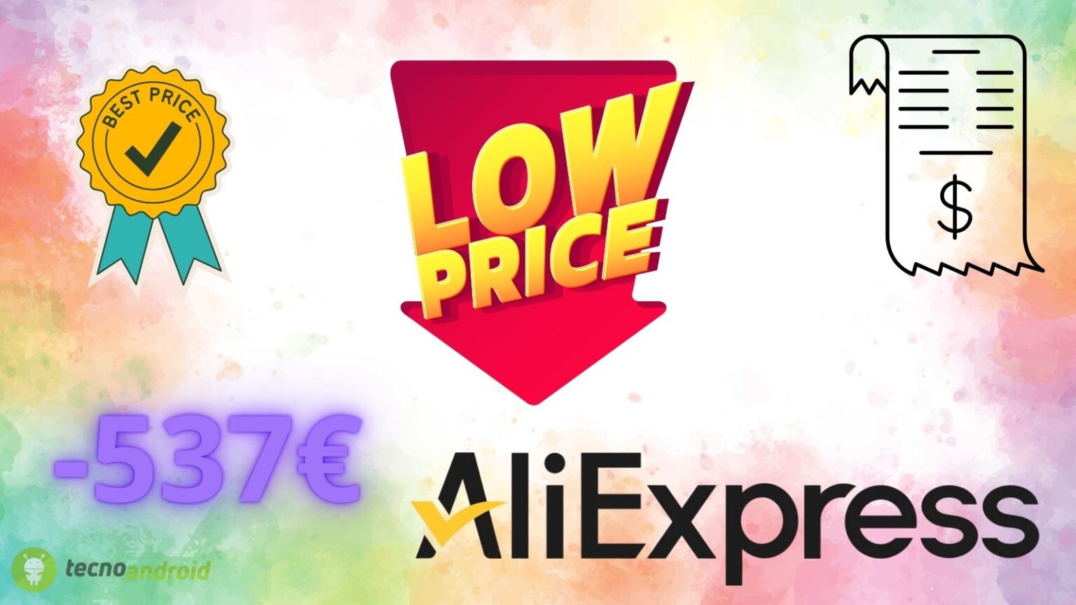 AliExpress fa sognare con i prezzi più bassi dell'anno: sconti al 50%