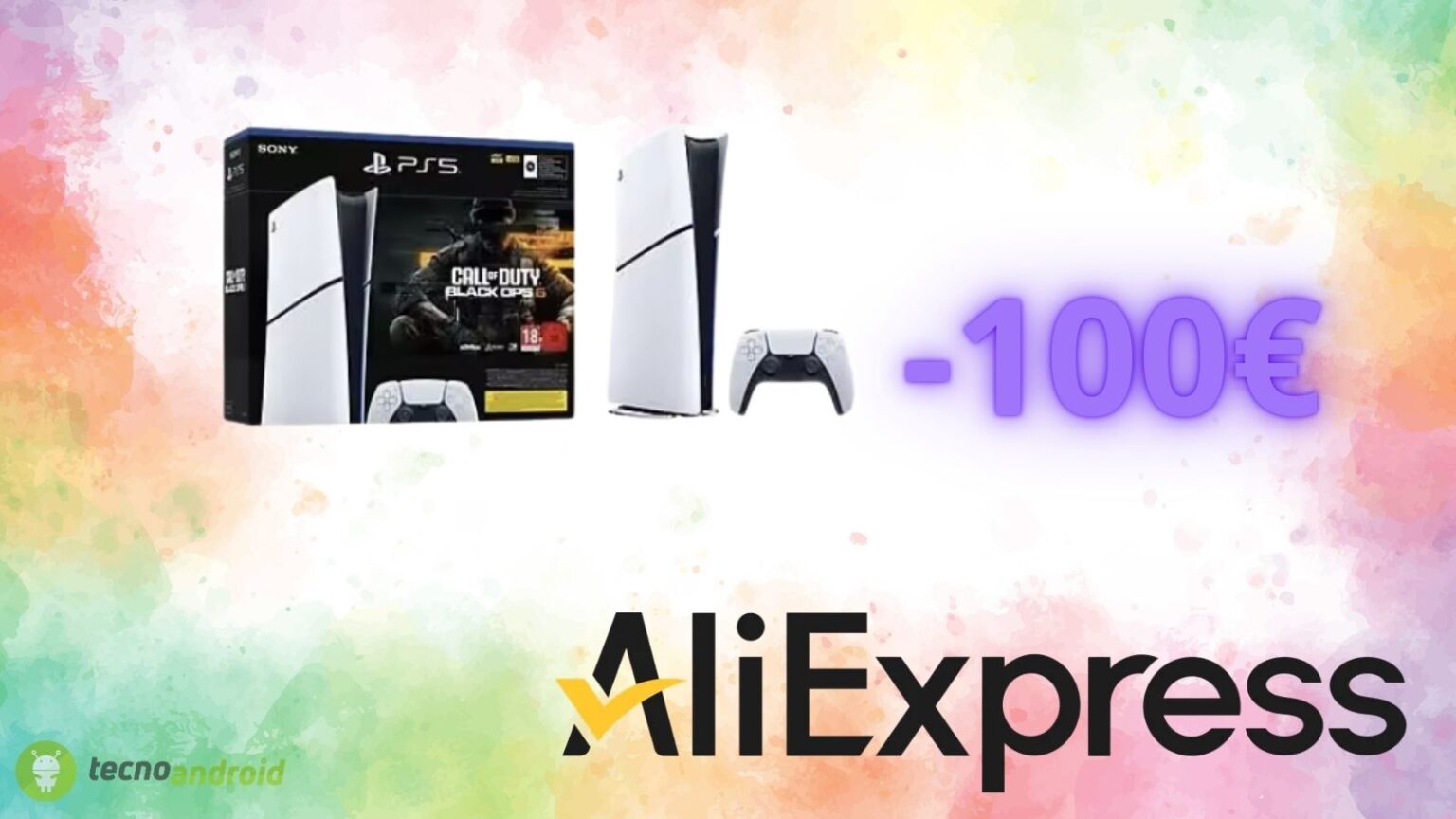 AliExpress sconta la PlayStation 5 con Call of Duty: Black Ops 6 a un prezzo INCREDIBILE