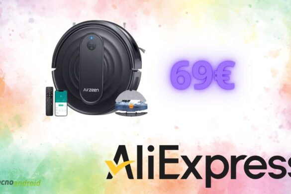 AliExpress da impazzire con il robot aspirapolvere in offerta a 69 euro