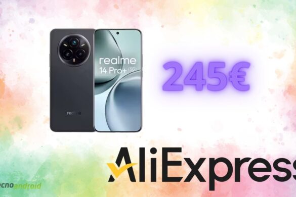 Realme 14 Pro+: offerta su AliExpress con sconto di 296 euro