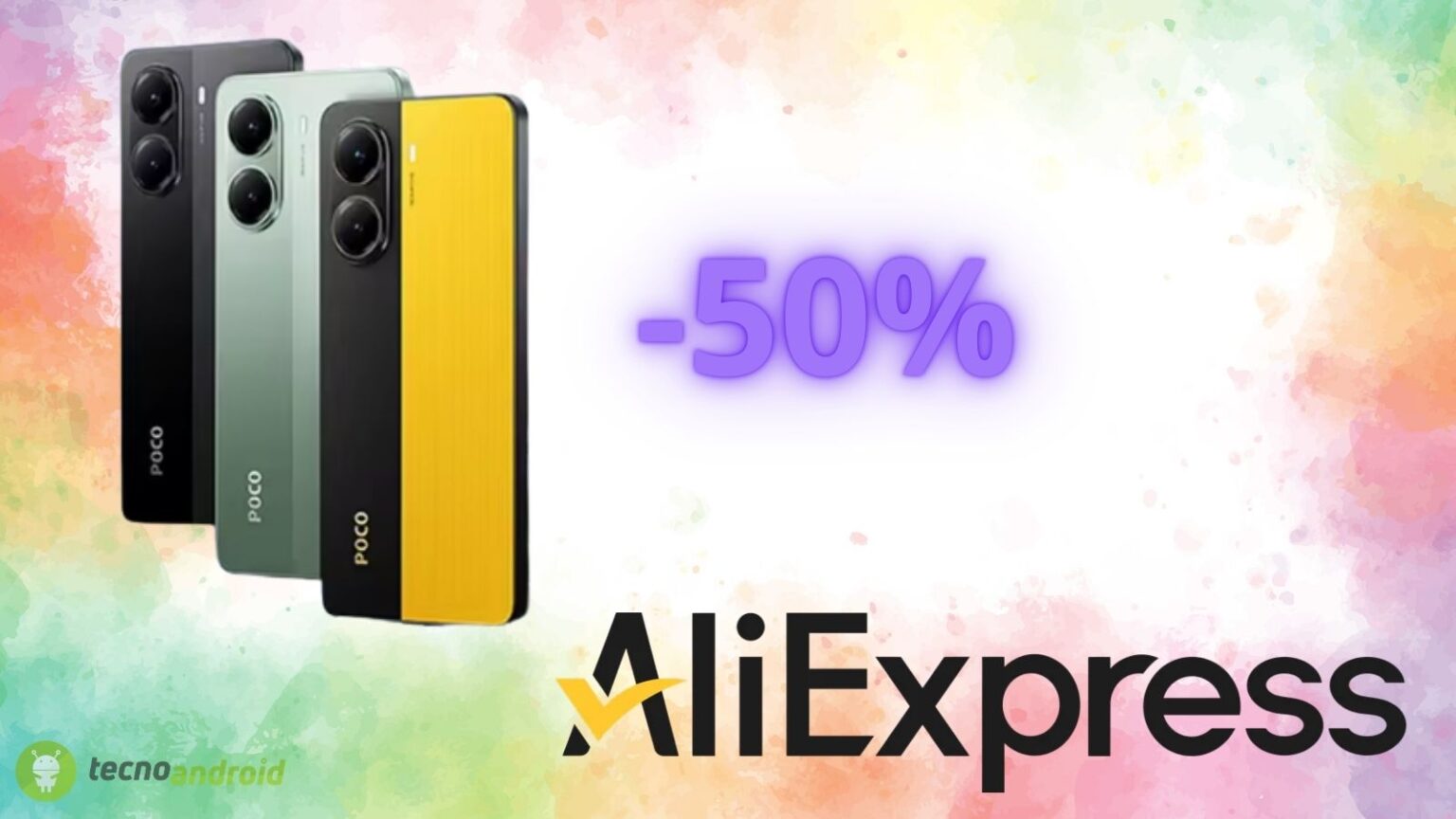 POCO X7 Pro è in super sconto su AliExpress: offerta del 50%