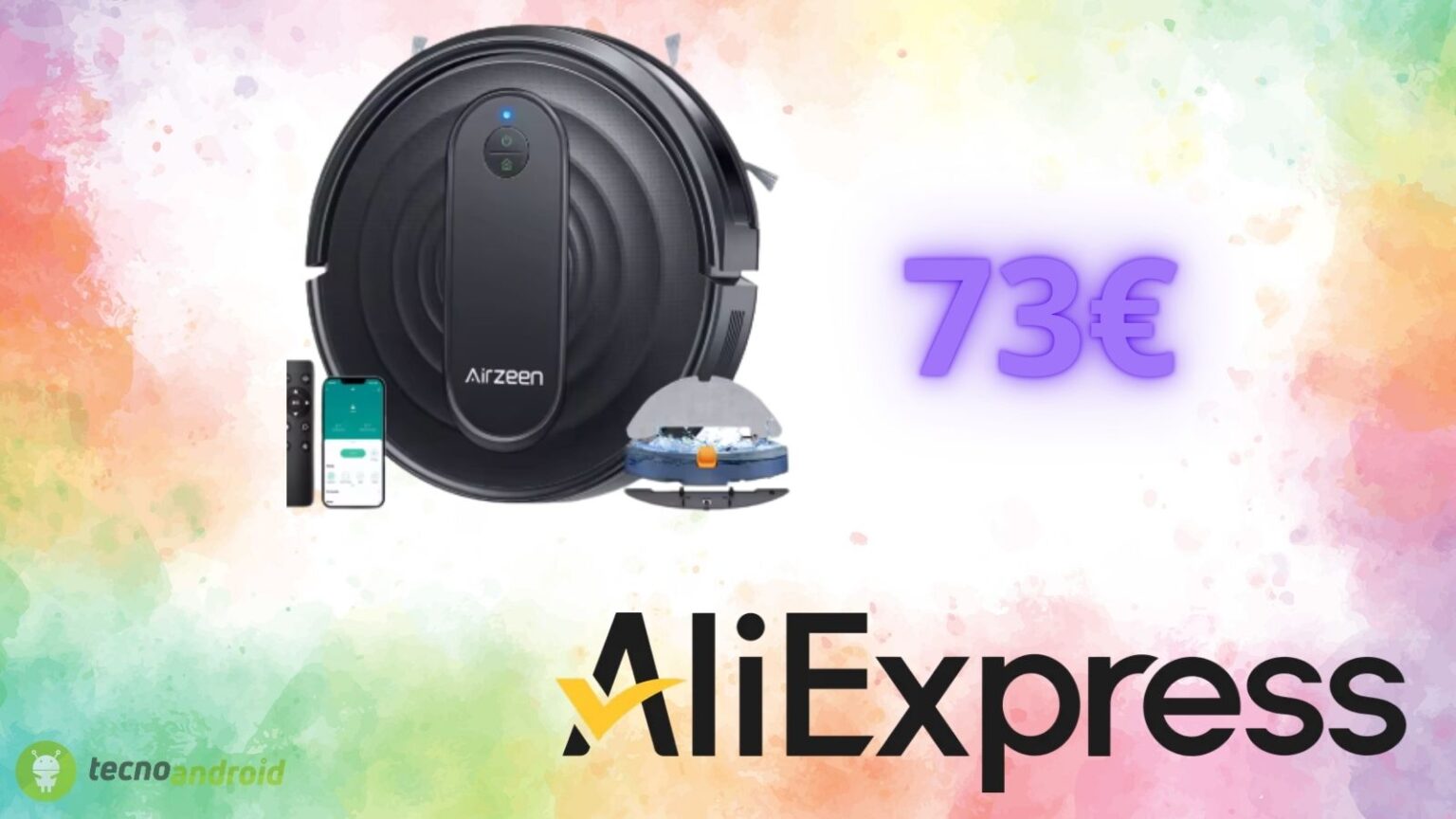 AliExpress, che OCCASIONE oggi: acquistate subito il robot aspirapolvere