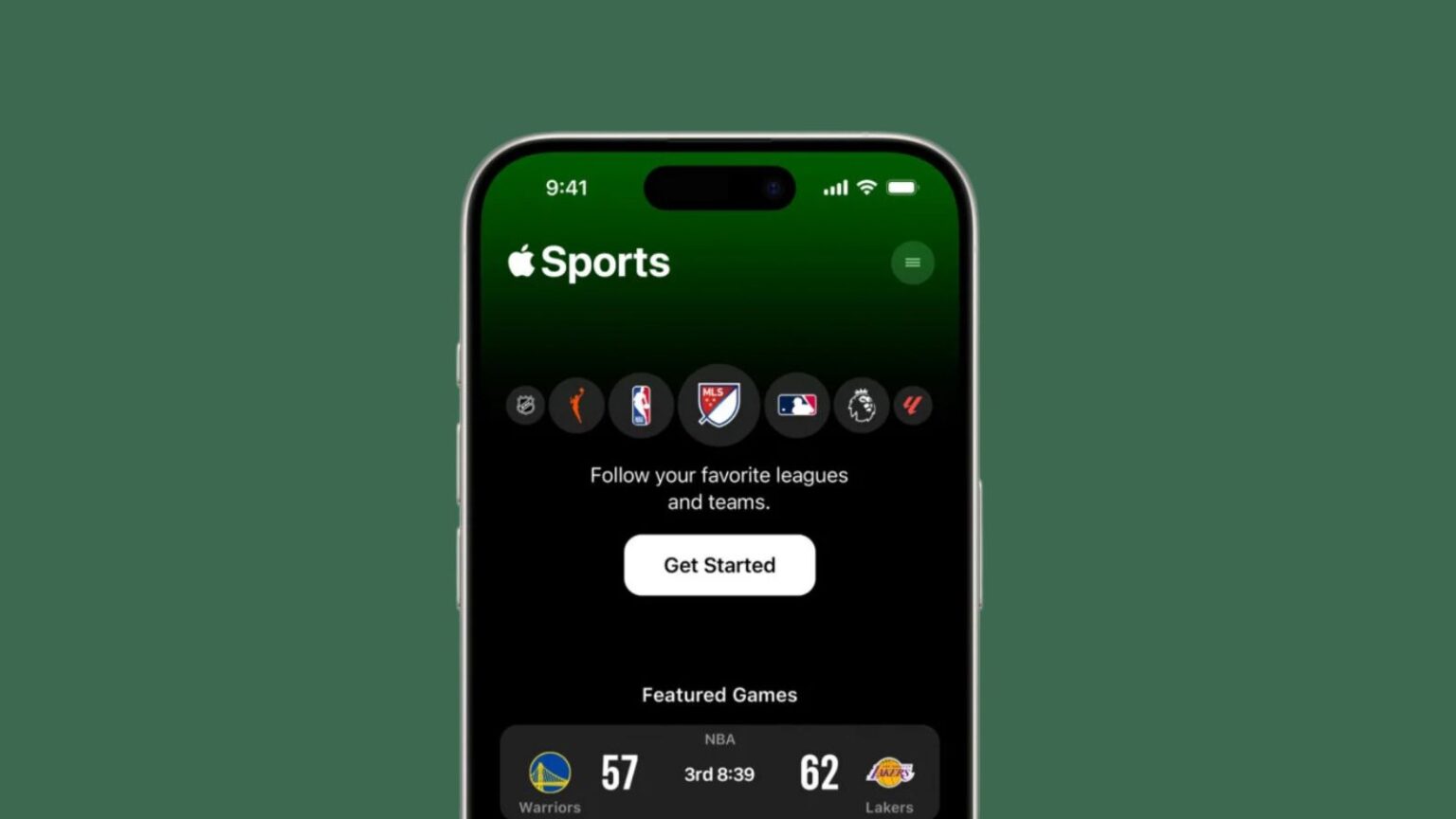 Apple Sports App