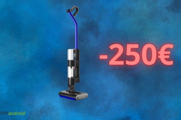 Dyson, la lavapavimenti costa 250 euro in meno su Amazon
