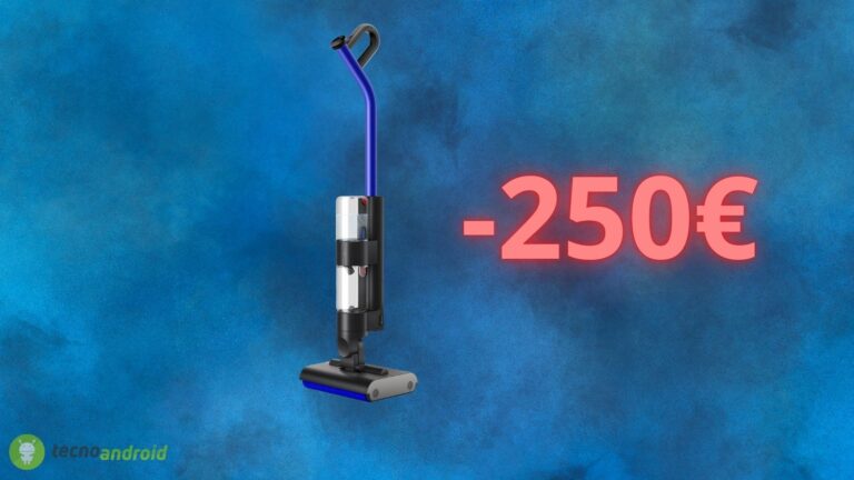 Dyson, la lavapavimenti costa 250 euro in meno su Amazon
