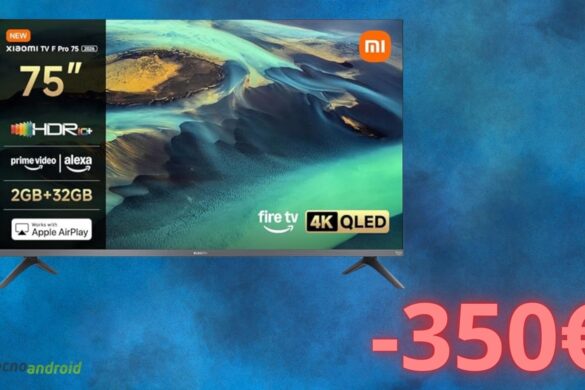Smart TV Xiaomi a prezzo RIDICOLO su Amazon: costa 350 euro in meno
