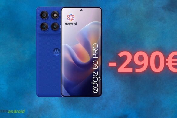 Amazon SHOCK con lo sconto su Motorola Edge 60 Pro: l’offerta è FOLLE