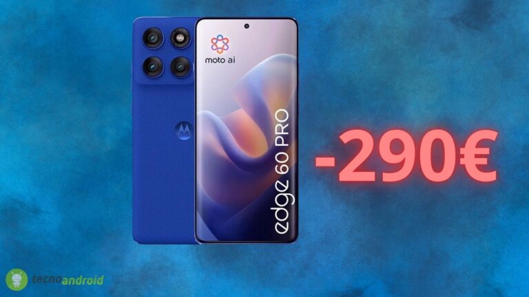 Amazon SHOCK con lo sconto su Motorola Edge 60 Pro: l'offerta è FOLLE